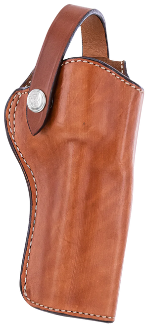 BIANCHI INTERNATIONAL Bianchi 10045 1L Lawman Western OWB 01 Tan Leather Belt Loop Fits Colt New Frontier Fits Colt Peacemaker