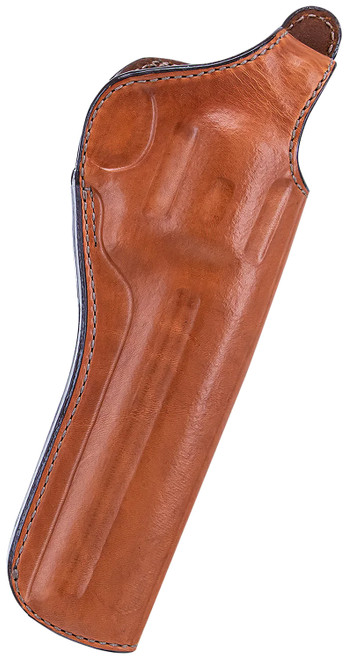 BIANCHI INTERNATIONAL Bianchi 12688 111 Cyclone Belt Holster Size 09 OWB Open Bottom Style made of Leather with Tan Finish, Strongside/Crossdraw & Belt Loop Mount Type fits 8.3" Barrel Colt Anaconda for Right Hand