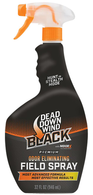 DEAD DOWN WIND (ARCUS) Dead Down Wind 137320 Black Premium Field Spray Odor Eliminator 32 oz Trigger Spray