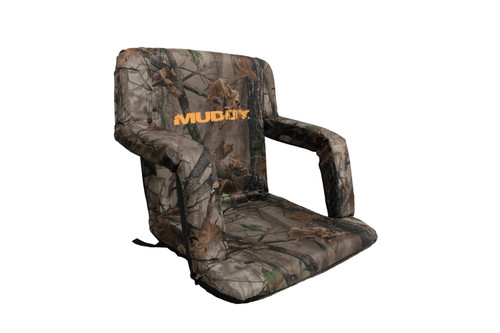 GSM OUTDOORS Muddy MUDGS1206 Deluxe Stadium Chair Bucket Chair Camo