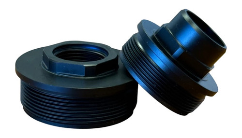 RESILIENT SUPPRESSORS RESILIENT RS-TIDTA12  TITANIUM DT ADAPTER 1/2X28
