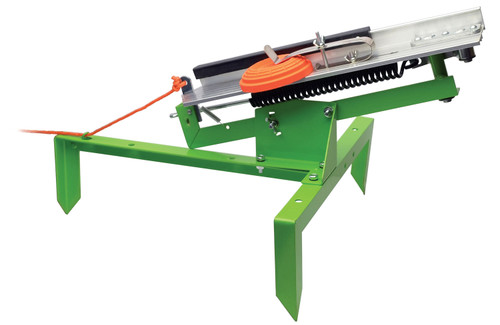 GSM OUTDOORS SME SMEFCT Clay Target Thrower  Green Spring Loaded Cocking Single