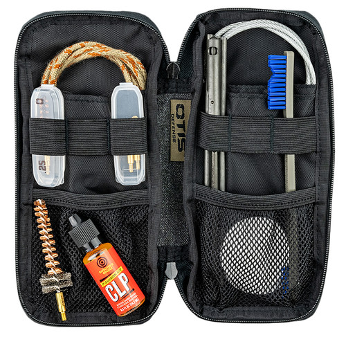 OTIS TECHNOLOGY INC Otis FG901556 Defender Cleaning Kit Multi-Caliber Rifle/Pistol/13 Pieces Black Nylon Case