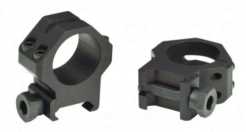 WEAVER PICATINNY FOUR HOLE RINGS 30MM HIGH MATTE ( 6 PER CASE )