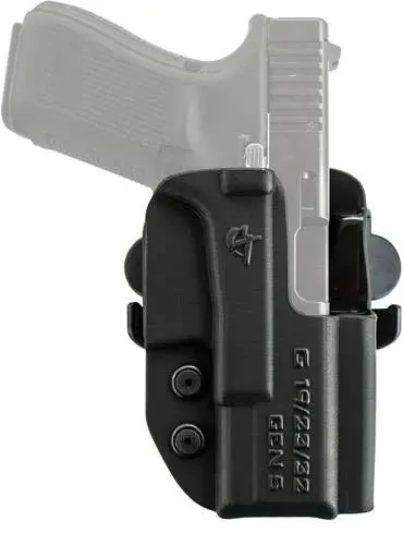 COMP-TAC INTERNATIONAL OWB KYDEX MODULAR MOUNT GLOCK 19 GEN 5 RH BLACK