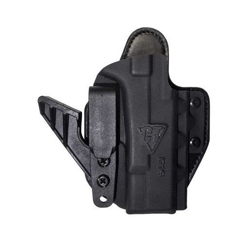 COMP-TAC EV2 MAX HYBRID APPENDIX IWB GLOCK 19 GEN 1-4 RH BLACK