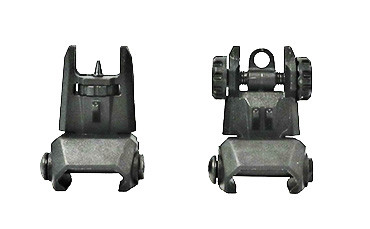 American Tactical Inc ATI TACTICAL FLIP UP FRONT & REAR BACK UP SIGHTS SET POLYMER