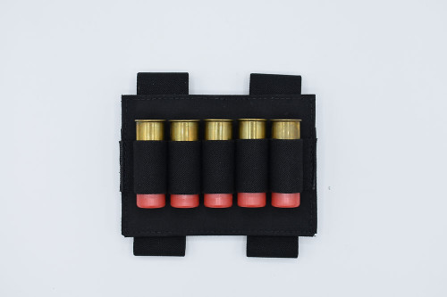Tac Shield TAC SHEILD TACTICAL SHOTGUN STOCK SHELL HOLDER BLACK 5 SHELLS