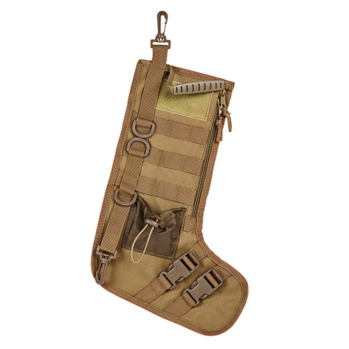 Ncstar NC STAR TACTICAL STOCKING HOLIDAY W/ HANDLE TAN 15"X10.5"X6.5"