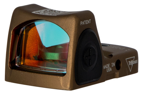 TRIJICON INC Trijicon 700780 RMR Type 2 Coyote Brown 1 x  0.89" x 0.67"  3.25 MOA Red Dot