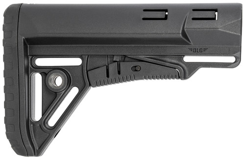 NCSTAR / VISM NcStar DLG-129 Sharp Mil-Spec Stock  Black Synthetic Collapsible