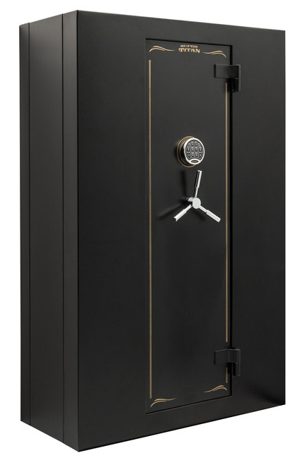 HORNADY MFG CO SnapSafe 75011 Modular Safe Super Titan Access Code/Key Entry Black 9 Gauge Steel Holds 24+ Long Guns