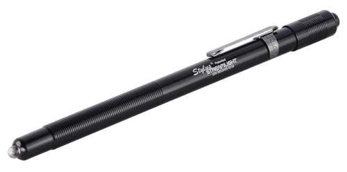 STREAMLIGHT INC Streamlight 65006 Stylus PenLight  Black Anodized 2 Lumens Red LED