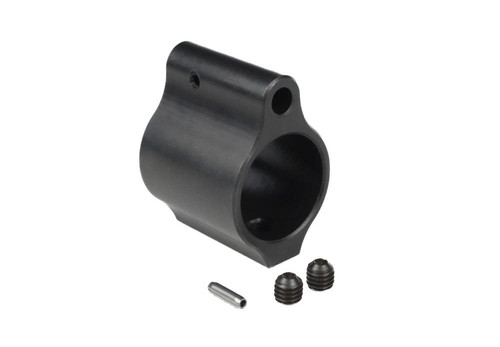 ARMASPEC .750 LOW PROFILE STEEL GAS BLOCK W/ BLACK NITRIDE