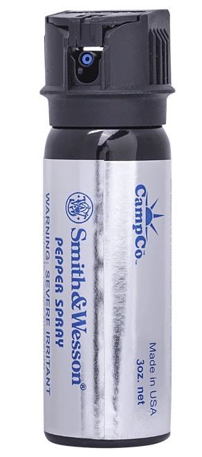 CAMP CO S&W Pepper Spray 1301 Pepper Spray Flip Top OC Pepper Range 15 ft 3 oz