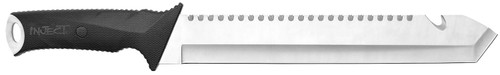 GSM OUTDOORS Camillus 19818 Carnivore  12" Silver Ti Bonded 440 SS Blade, Camo ABS Handle, 18" Long  Includes Sheath