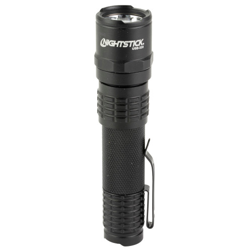 BAYCO PRODUCTS INC Nightstick USB320 USB Rechargeable EDC Flashlight  Black Anodized 320 Lumens White LED