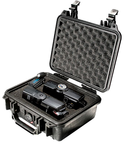 PELICAN STORM CASES Pelican 1200000110 Protector Case Black Polypropylene Holds Handgun