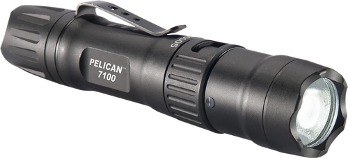 PELICAN STORM CASES Pelican 7100 Tactical Flashlight  Black Anodized 33/348/695 Lumens White LED