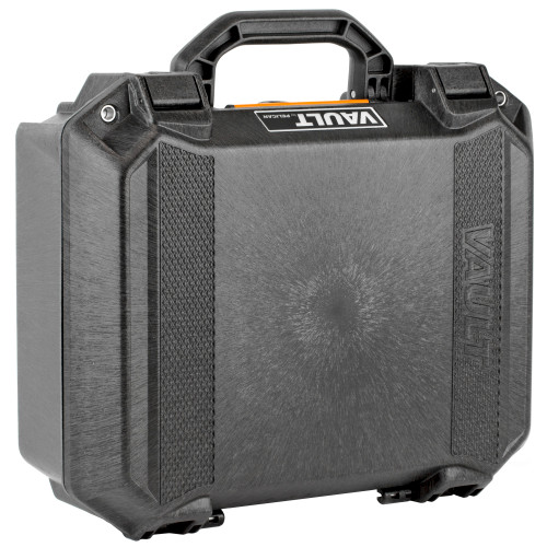PELICAN STORM CASES Pelican VCV200 Vault Case Medium Black Polymer Holds 2 Handguns