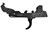 Franklin Armory 0350002BLK  Binary 9mm Black Curved Trigger Fits AK Platform