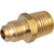 Brass Flare Fitting - 1/4 in. Flare x 1/4 in. MPT