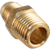 Brass Flare Fitting - 1/4 in. Flare x 1/4 in. MPT