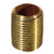 Brass Close Nipple - 1/2 in.