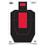 BIRCHWOOD CASEY (GSM) Birchwood Casey 35743 Dirty Bird  IPSC Tagboard Hanging Pistol 16.50" x 24" Black/Red White Impact Splatter 3 Per Pkg