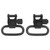 UNCLE MIKES/REVELYST Uncle Mike's 14612 Super Swivel  Quick Detach 115 RUG Tri-Lock Blued 1" Loop for Ruger 10/22