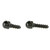 UNCLE MIKES/REVELYST Uncle Mike's 25200 Magnum Band 115 RGS Screw Set made of Blued Steel Includes 1/2" Forend Base, 3/4" Rear Base Screws & White Spacers for Wood Stock Bolt Action Rifles