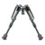 HARRIS ENGINEERING INC Harris Bipods BRM1A2 Non-Swivel BR Swivel Stud, 6-9", Black Steel/Aluminum, Notched Legs, Rubber Feet