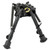 HARRIS ENGINEERING INC Harris Bipods S-BR2M-LOK Swivel BR M-LOK, 6-9", Black Steel/Aluminum, Self-Leveling Legs, Rubber Feet