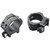 WEAVER/RCBS Weaver Mounts 48364 Four-Hole Skeleton Rings  Matte Black 30mm Low
