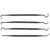 AOB/AMERICAN OUTDOOR BRND Tipton 549864 Gun Cleaning Picks Polymer 4 Pieces