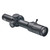 EOTECH INC L-3 Eotech VDU110FFLE5 Vudu FFP Black Hardcoat Anodized 1-10x 28mm 34mm Tube Illuminated Red LE-5 MRAD Reticle Features Throw Lever