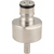 Carbonation and Line Cleaning Ball Lock Quick Disconnect (QD) Cap - Stainless