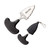 COLD STEEL (GSM) Cold Steel 43NS Mini Pal 1" Fixed Serrated Japanese AUS-8A SS Blade Black Synthetic Rubber Handle