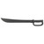 COLD STEEL (GSM) Cold Steel CS97AD18S Latin D-Guard Black Matte Baked-On Anti Rust 65Mn Carbon Steel Blade, Black Polypropylene Handle, 23.63" Long Includes Sheath