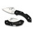 SPYDERCO INC (SKA) Spyderco C28PBK2 Dragonfly 2  2.25" Folding Clip Point Plain VG-10 SS Blade Black FRN Handle Includes Pocket Clip