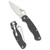SPYDERCO INC (SKA) Spyderco C81GPDGY2 Para Military 2  3.47" Folding Plain Satin Maxamet Steel Blade/Dark Gray Textured G10 Handle Includes Pocket Clip