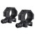 TRIJICON INC Trijicon AC22064 Scope Rings with Q-LOC Technology  Matte Black  30mm Low