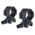TRIJICON INC Trijicon AC22070 Scope Rings with Q-LOC Technology  Matte Black  34mm High