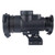 TRIJICON INC Trijicon 2200355 MRO SD Patrol Black 1x 25mm 2 MOA Red Dot Reticle Full Co-Witness Quick Release Mount W/ Q-LOC Technology