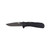 SOG KNIVES (GSM OUTDOORS) S.O.G SOGTWI12CP Twitch II 2.65" Folding Plain Black Hardcased TiCN AUS-8A SS Blade Black Anodized Aluminum Handle Includes Pocket Clip
