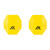 Axil LLC MXPLTY MX Plate  Polymer Over the Head Yellow