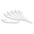 OUTDOOR EDGE (REVO BRAND) Outdoor Edge RR306 Replacement Blades RazorLite Drop Point 3" 420J2 Stainless Steel Blade Silver 6 Blades