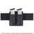 Safariland SL 73 DBL MAG PCH FOR GLK 17 TAC BLK