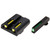 TRUGLO INC (GSM) TruGlo TG131GT2Y TFO  Green/Tritium/Fiber Optic Front Sight-Yellow/Tritium/Fiber Optic Rear Sight Glock 20/21