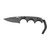COLUMBIA RIVER KNIFE&TOOL CRKT 2384K Minimalist  2.16" Fixed Drop Point Plain Black Stonewashed 5Cr15MoV SS Blade/Black G10 Handle Includes Lanyard/Sheath